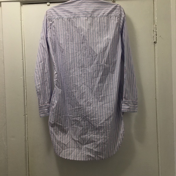 Frank & Eileen pink/blue thin stripe Grayson NWOT - Picture 7 of 13